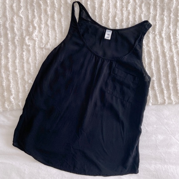Old Navy Sheer Tank with Pocket | Size S - Picture 1 of 5